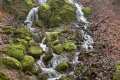 romantischem Wasserfall