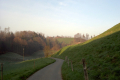 kühlen, sonnigen Morgen.