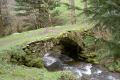 abenteuerlich dünnen Brücke
