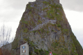 direkt auf St.Michel zu
