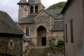 Kirche offen und leer