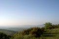 Blicken in die Berge hinter Leon