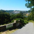 Steil hinunter nach Portomarin