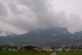 Blick zurück zum umwölkten Mythen